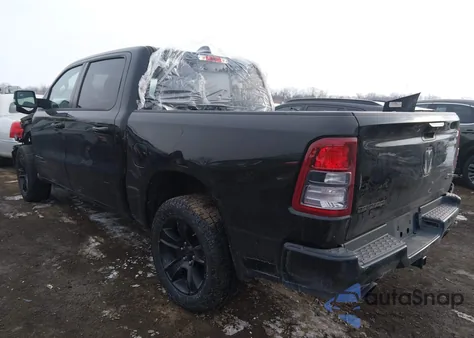 2021 Ram 1500 Big Horn 4X4 5'7 Box from USA, damaged, VIN 1C6SRFFT2MN674749